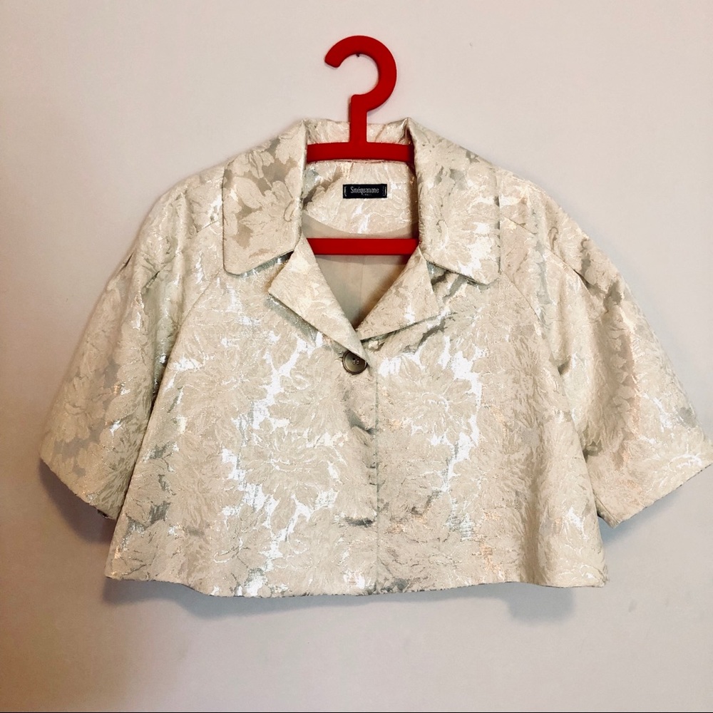 Sinequanone formal cropped jacket